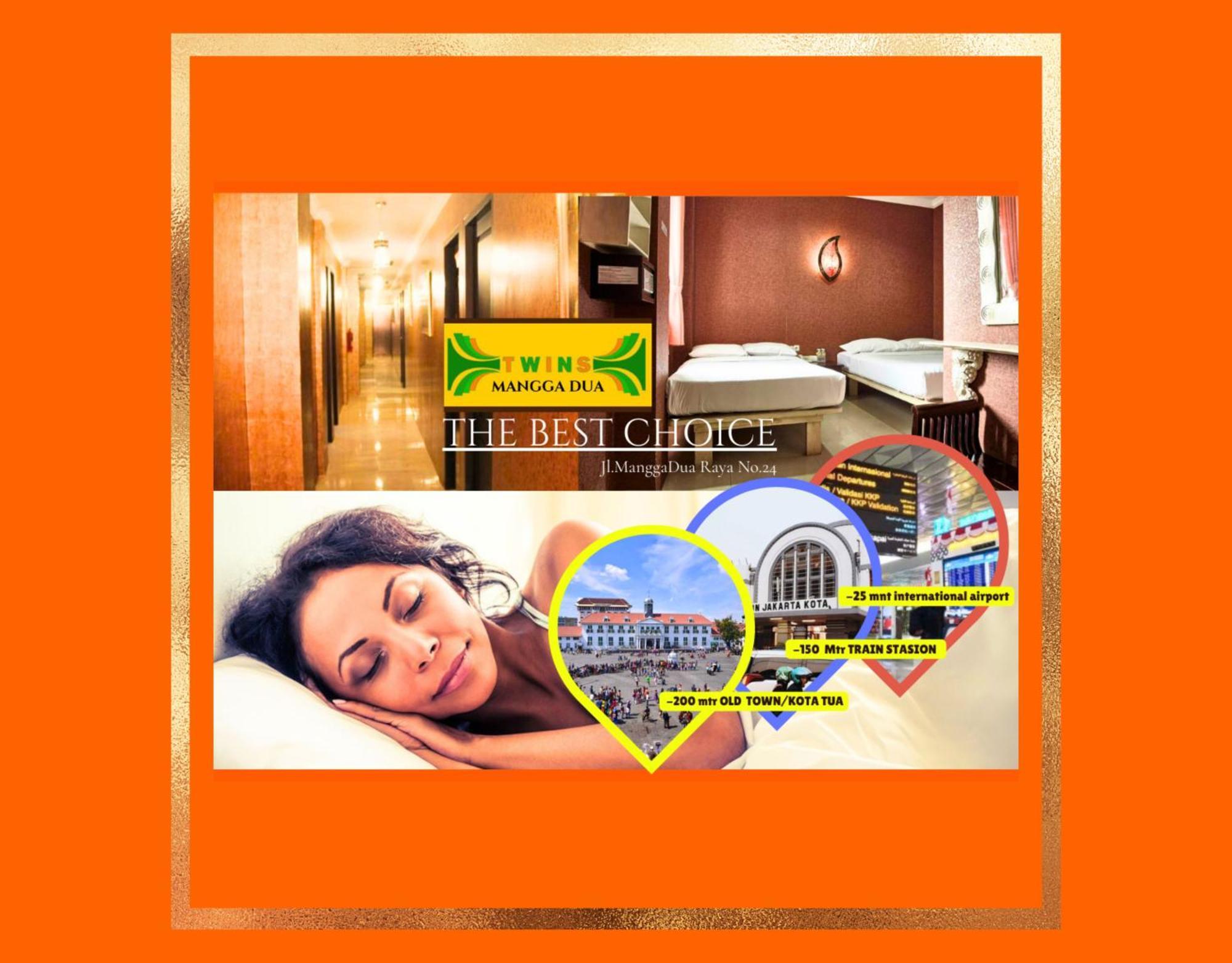 Twins Hotel Jakarta Exterior photo